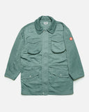 Cav Empt Nylon Field Coat in Green blues store www.bluesstore.co