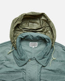 Cav Empt Nylon Field Coat in Green blues store www.bluesstore.co