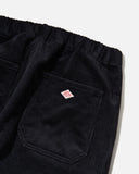Danton Black corduroy Easy Pants DT-E0137 blues store www.bluesstore.co