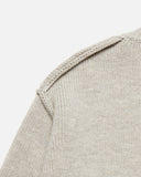 US2365 Zip Knit in a light shade of grey from Japan based, Unused blues store www.bluesstore.co