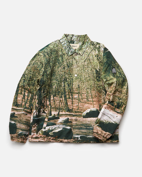 Printed Clearing Jacket from the Heresy Autumn / Winter 2023 collection blues store www.bluesstore.co