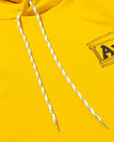 SS23 Aries Arise Column Hoodie in Mustard blues store www.bluesstore.co