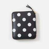Comme des Garcons Classic Leather - Black / White Dot SA2100PD blues store www.bluesstore.co
