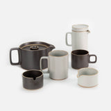 Hasami Tall Tea Pot Glossy Grey blues store www.bluesstore.co