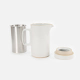 Hasami Tall Tea Pot Glossy Grey blues store www.bluesstore.co