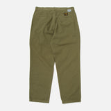 Double Pleat Chino in Olive from the Spring / Summer 2020 Stan Ray collection blues store www.bluesstore.co