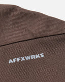 WRKS Jacket in Washed Brown from the AFFXWRKS Autumn / Winter 2023 collection blues store www.bluesstore.co