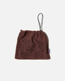 Always Do What You Should Do Polarfleece Snood in Brown blues store www.bluesstore.co 