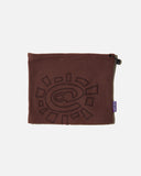 Always Do What You Should Do Polarfleece Snood in Brown blues store www.bluesstore.co 