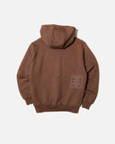 Always Do What You Should Do Scribble @ Sun Hoodie in Brown blues store www.bluesstore.co