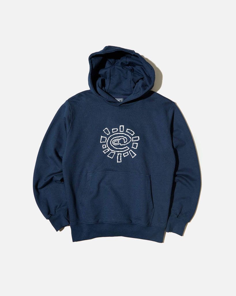 Always Do What You Should Do Scribble @ Sun Hoodie in Navy blues store www.bluesstore.co