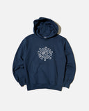 Always Do What You Should Do Scribble @ Sun Hoodie in Navy blues store www.bluesstore.co