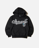 Always Do What You Should Do Snapper Rocks Hoodie in Black blues store www.bluesstore.co