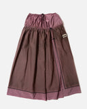 Aries Arise AW24 Spruzzo Nylon Snow Skirt in Dark Olive blues store www.bluesstore.co