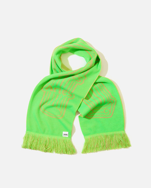 Arise Arise Column Scarf in Fluro Green blues store www.bluesstore.co