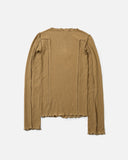 Baserange Omato Longsleeve in Jade Brown blues store www.bluesstore.co