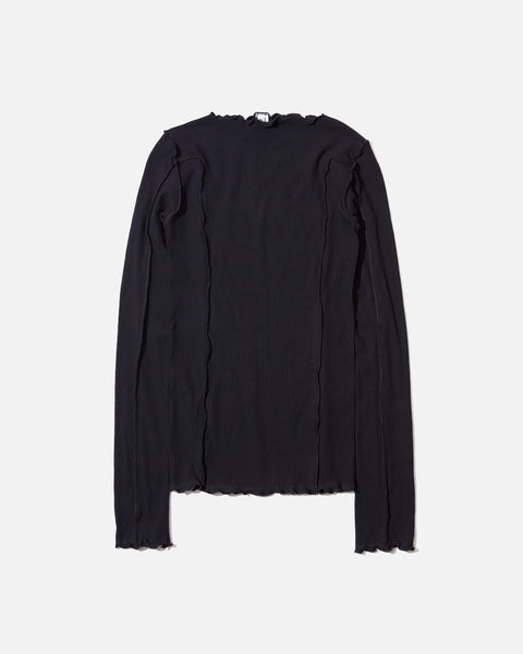 Baserange AW24 Omato Longsleeve in Black blues store www.bluesstore.co