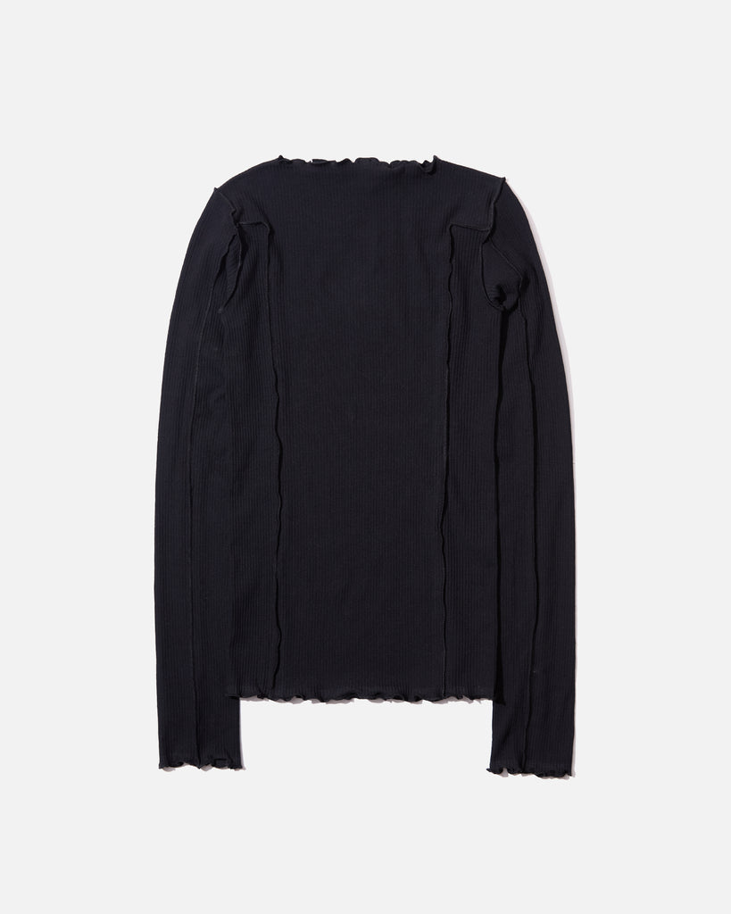 Baserange AW24 Omato Longsleeve in Black blues store www.bluesstore.co