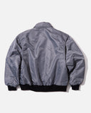 Brain Dead 3D Flight Jacket in Steel blues store www.bluesstore.co