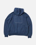 CE cav empt Neck Snap DBL Knit Hoody in Navy blues store www.bluesstore.co