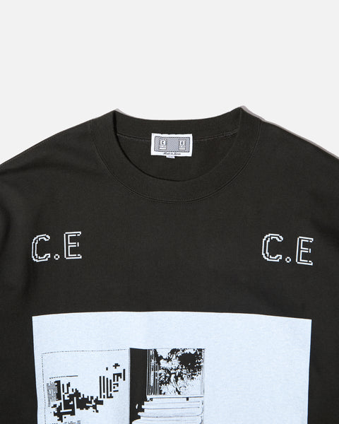 CGCEGC Heavy Long Sleeve T-shirt in black blues store www.bluesstore.co