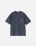 Carhartt WIP S/S Loose Pocket T-Shirt in Dark Navy blues store one www.bluesstore.co