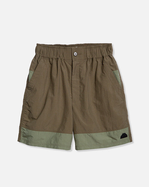 Cav Empt FRN Nylon Shorts in Green from the brands Autumn / Winter 2023 collection blues store www.bluesstore.co