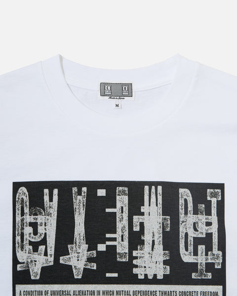 Cav Empt Universal Alienation T-shirt in White blues store www.bluesstore.co