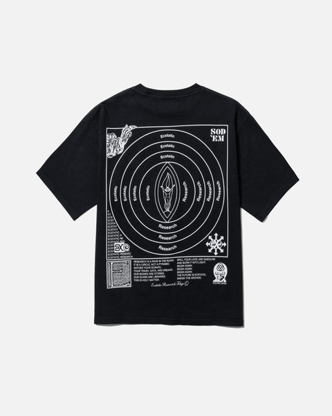 Ecstatic Research Guide T-shirt in Black blues store two www.bluesstore.co