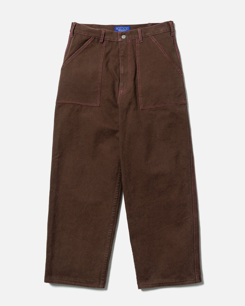 Ecstatic Research Work Pants in Brown blues store one www.bluesstore.co