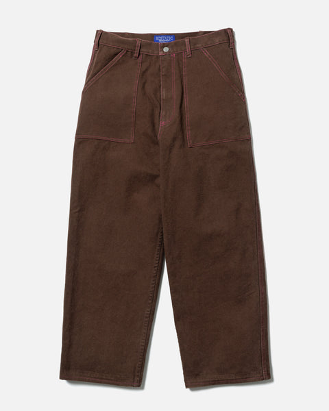 Ecstatic Research Work Pants in Brown blues store one www.bluesstore.co