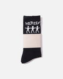 Heresy 2024 Union Socks in Black blues store www.bluesstore.co