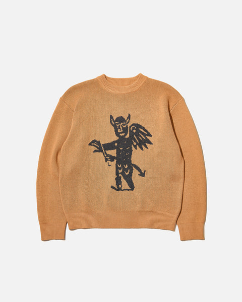 Heresy ss25 Rogue Knit in Orange blues store www.bluesstore.co