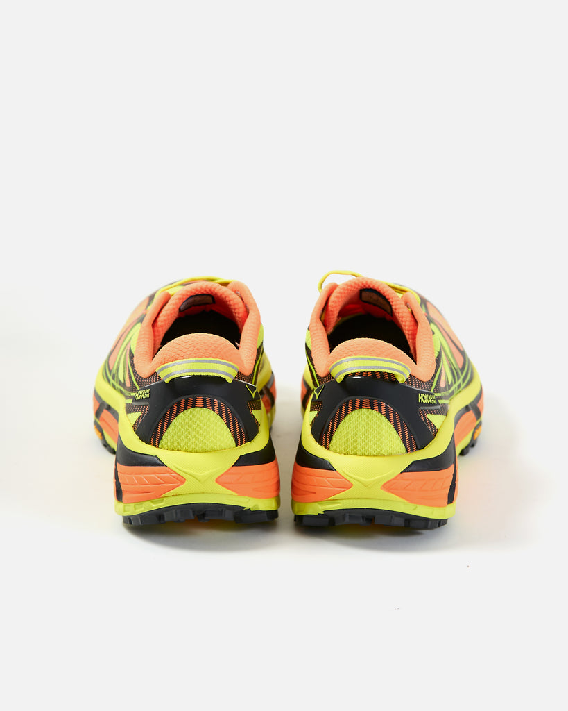 Hoka One One Mafate Speed 2 in Electric Tangerine / Hoka Citrus blues store www.bluesstore.co
