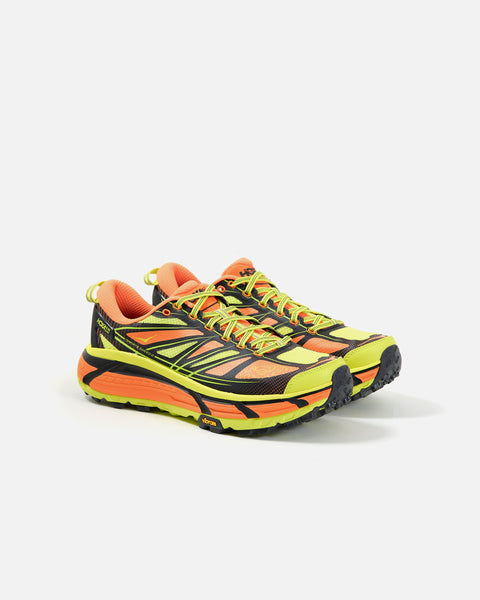 Hoka One One Mafate Speed 2 in Electric Tangerine / Hoka Citrus blues store www.bluesstore.co