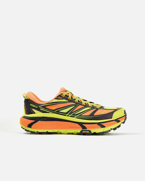 Hoka One One Mafate Speed 2 in Electric Tangerine / Hoka Citrus blues store www.bluesstore.co