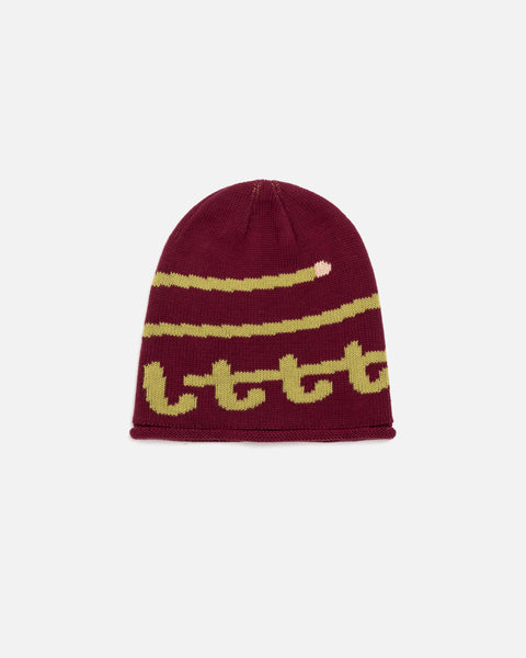 LTTT Knit Beanie in Gold Swirl blues store www.bluesstore.co