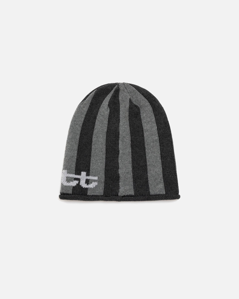 LTTT Knit Beanie with Gray Stripe blues store www.bluesstore.co