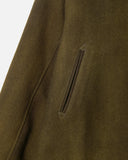 Needles BB Jacket - Wool Uneven Dye in Olive blues store www.bluesstore.co