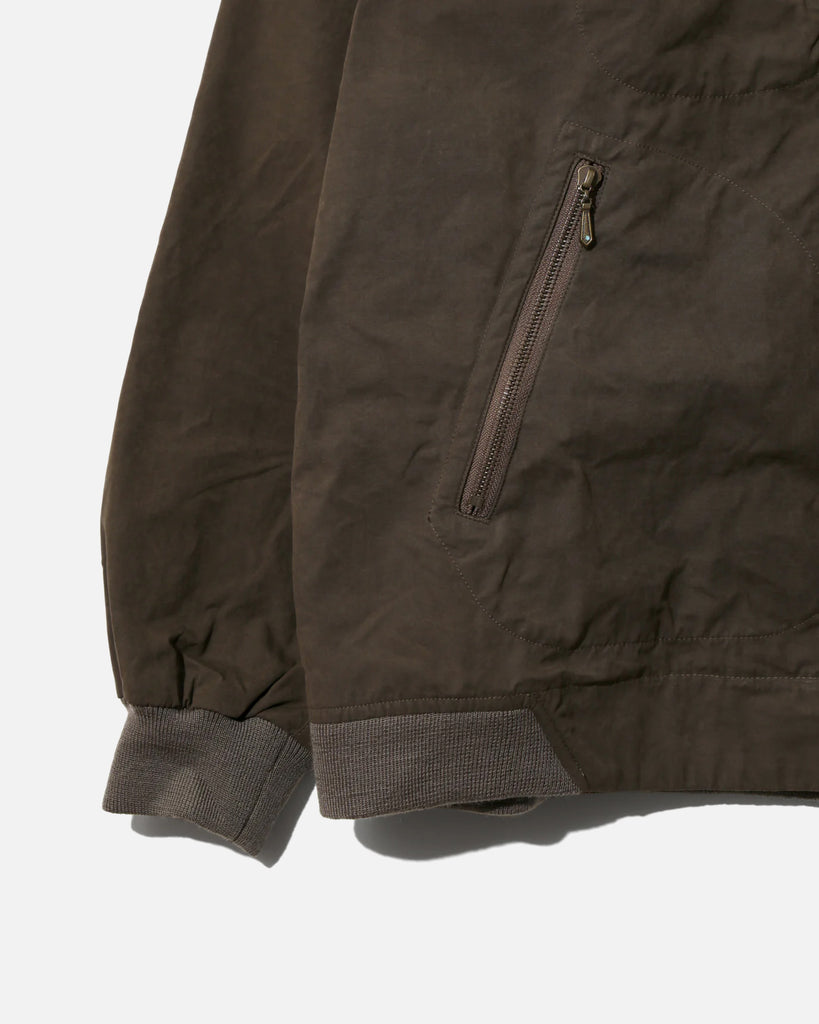 Needles BB Jacket in brown Waxed Cloth blues store www.bluesstore.co