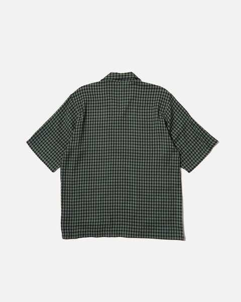 Needles Cabana Shirt C/R Diamond Jq. in Green blues store www.bluesstore.co