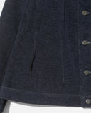 Needles Darts Jean Jacket - Cotton / Washi Chenille in Navy blues store www.bluesstore.co