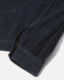Needles Darts Jean Jacket - Cotton / Washi Chenille in Navy blues store www.bluesstore.co