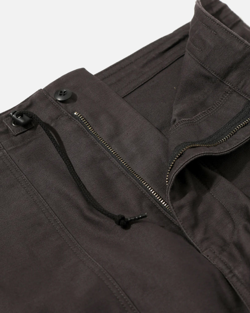 Needles String Fatigue Skirt in Black Back Sateen blues store www.bluesstore.co