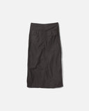 Needles String Fatigue Skirt in Black Back Sateen blues store www.bluesstore.co