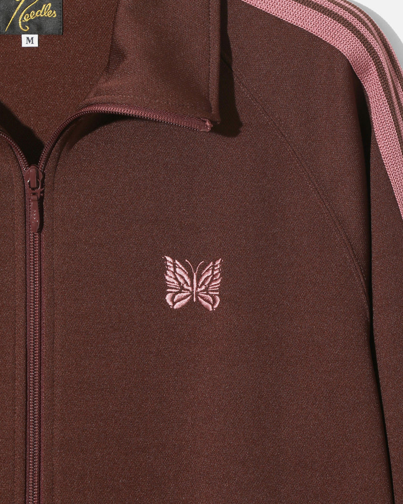 Needles Track Jacket Poly Smooth in Brown blues store www.bluesstore.co