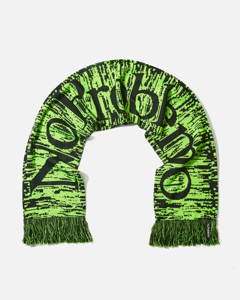 No Problemo Glitch Scarf in Green blues store www.bluesstore.co