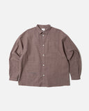 Noroll Normal Panama Long Sleeve Shirt in Brown blues store www.bluesstore.co