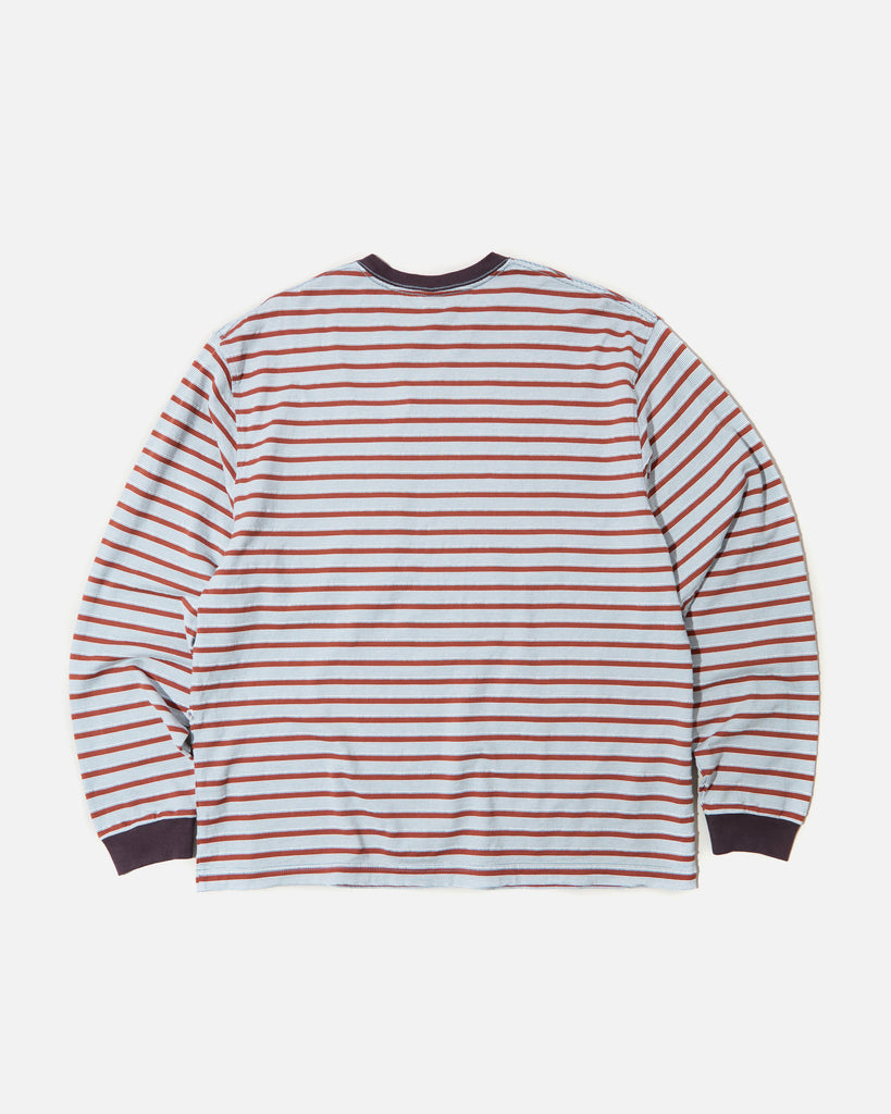 Noroll Unevenness Long Sleeve Tee in Orange blues store www.bluesstore.co