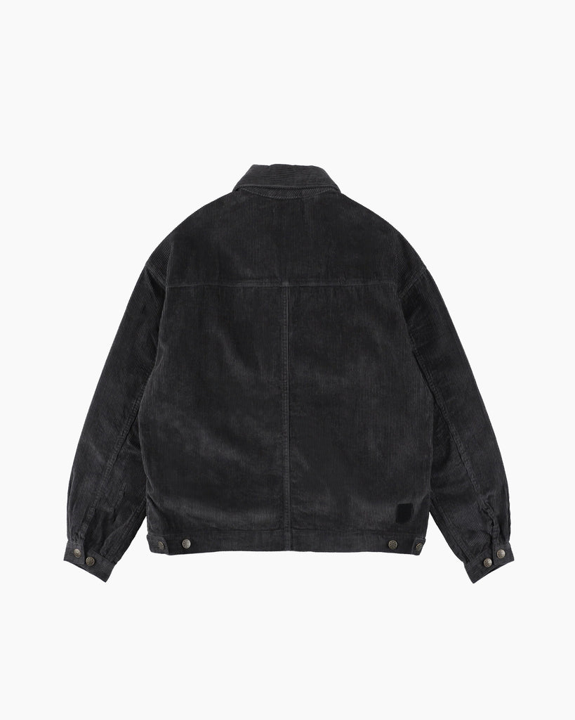 Phingerin Loop Front Cord Jacket in Charcoal blues store www.bluesstore.co